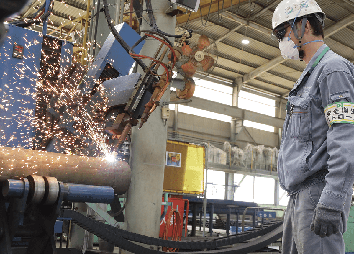 切断工程　第2工場